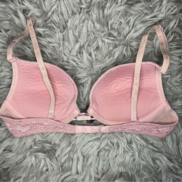 Victoria’s Secret Sexy Little Things pink lace push up bra size 34B - Picture 2 of 7